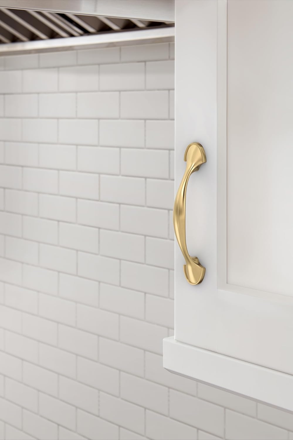 Fairfield 3 inch (76mm) Center-to-Center Champagne Bronze Cabinet Pull - 25 Pack