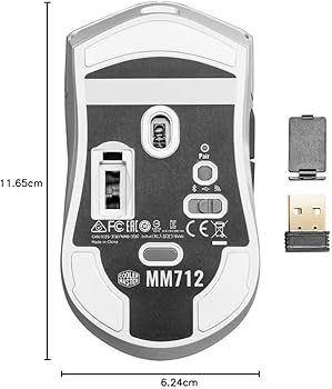 マウス Our Review of the Cooler Master MM712 Gaming Mouse - The Geek Church