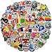 Cool Stickers for Skateboard, Vinyl Water Bottle Laptop Computer Phone Notebook Luggage Guitar Skateboard Decal 100Pcs Pack (Brand)