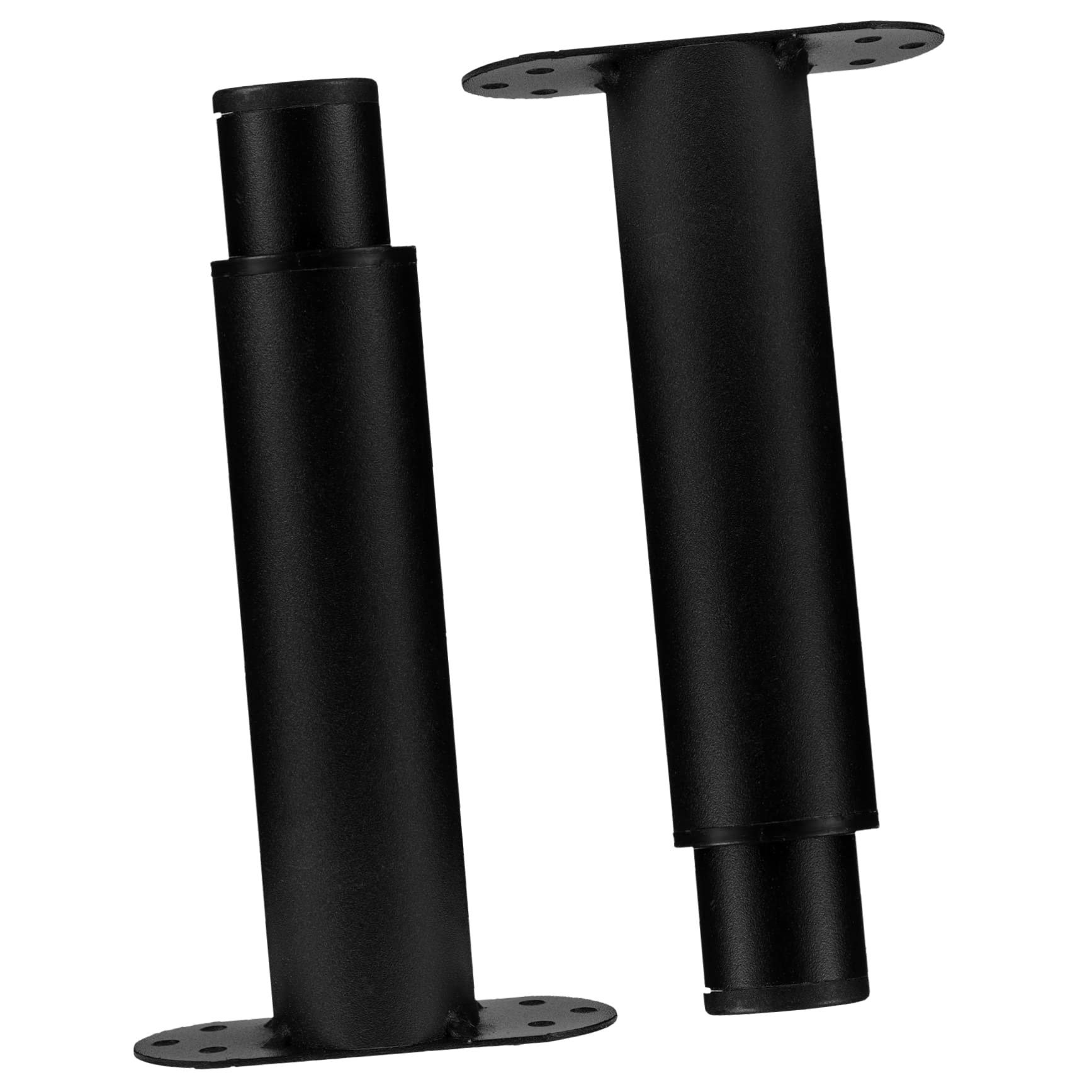 8 Piezas Patas Apoyo la Cama Listones Cama Repuesto Patas Los Muebles Patas Regulables para Muebles Patas para Muebles Regulables Patas Escritorio Soporte Cama/Negro*5Pcs/21 * 9 * 4Cm*5Pcs