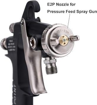 Paint Sprayer Feed Spray Gun, High Efficiency Paint Gun for Car Repair (Nozzle 0.8mm)