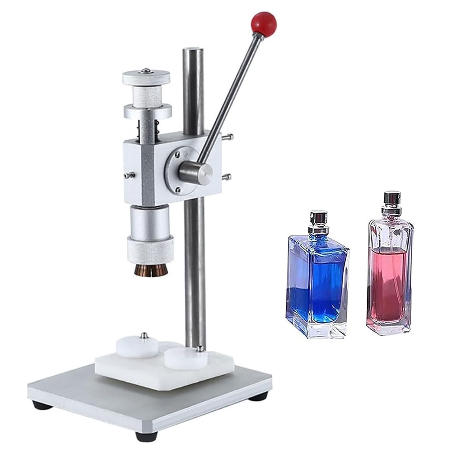 Machine à Sertir Manuelle Pour Bouteilles De Parfum - Capsuleuse En Aluminium - Portable 10.2 Cm - Pour Flacons
