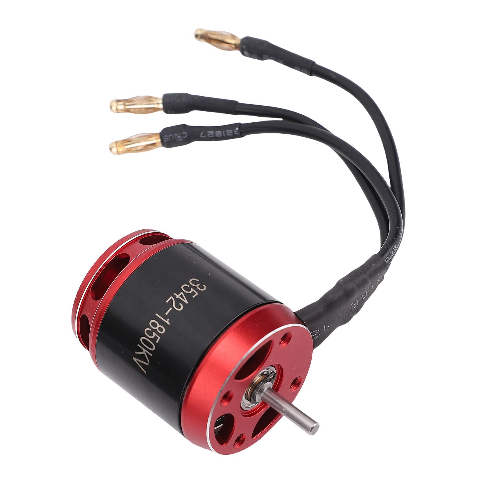 Alomejor Motorowa Kombinacja Bez mioteł Bez 1850 KV Broachs o 1850 KV dla Użytkownika dla Crawler RC Axial SCX10 1/10 CAR, Łączność USB, dla Aplikacji Serwomotorycznych z Wysokim Skrętnym, 1 Zestaw
