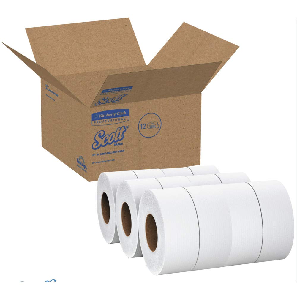 Kimberly-Clark Professional 07223 Scott Jrt Jr 1-Ply 2000' Toilet Tissue, (Case of 12)