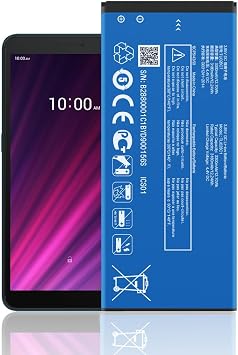 [3300mAh] TLi028C7 Replacement Battery, 2026 New Upgrade High Capacity Compatible with Alcatel per 1A 1B Year 2020 Phone 5002H Tracfone A3 A509DL