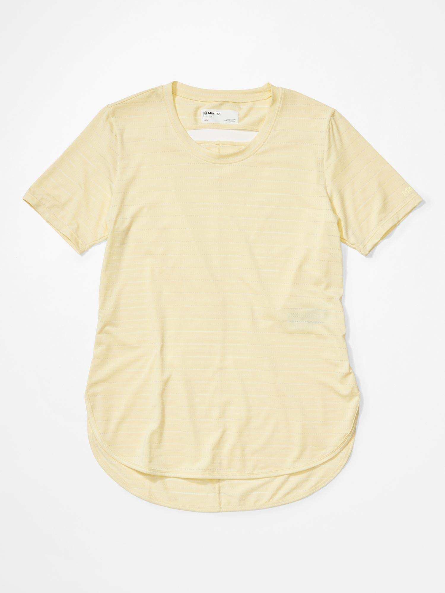 Marmot Ellie Short Sleeve Shirt Women' S Short Sleeve Shirt - Yellow Mist, M