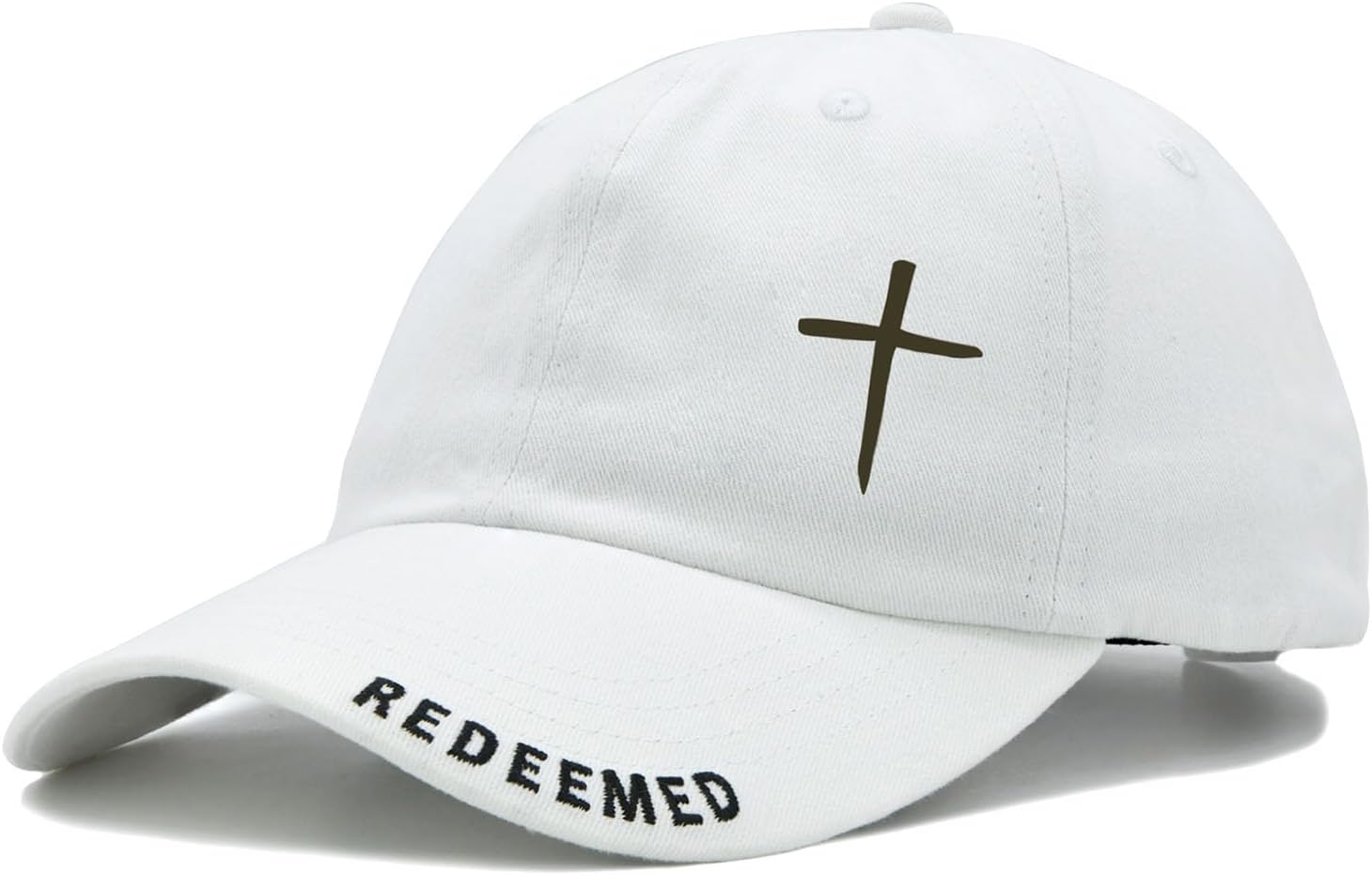 Christian Baseball Cap for Men & Women - Embroidered Jesus Cross Hat, Adjustable Faith-Based Gifts