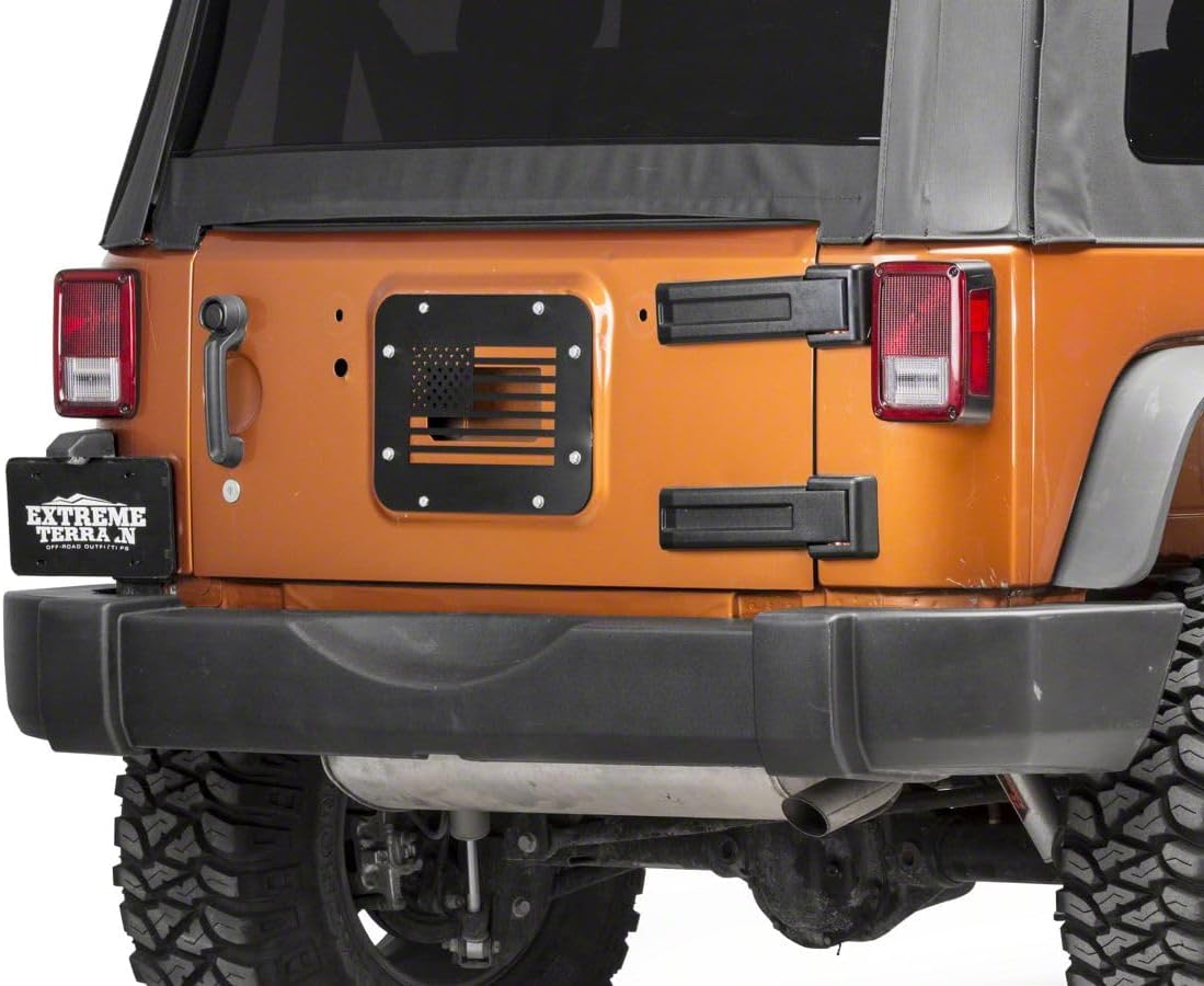 RedRock Spare Tire Delete Compatible For 18-26 Jeep Wrangler JL, Excluding 4xe