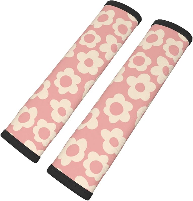 Capa para Cinto de Segurança YANGDADA com Estampa Floral Vintage – Par