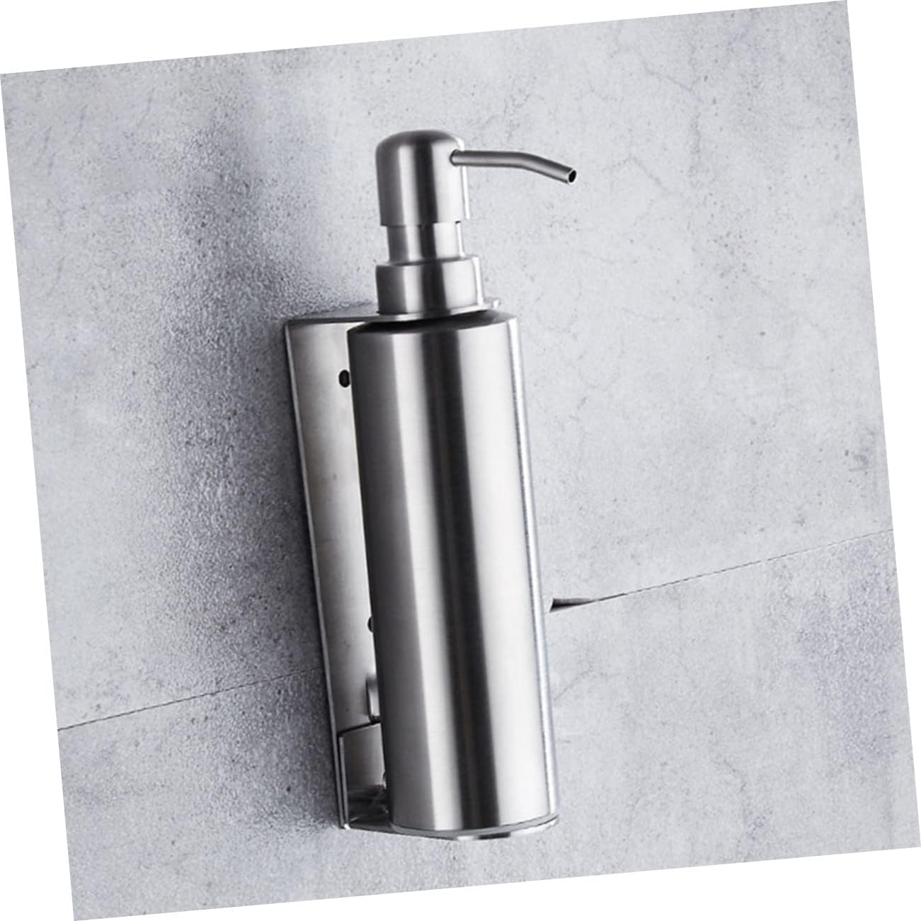 Stainless Steel Soap Dispenser Over Toilet Storage Hand Shampoo Shower Gel Holder Bathroom Sub Bottle Easy to Clean Install