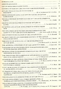 Hardcover Antler Development in Cervidae Book