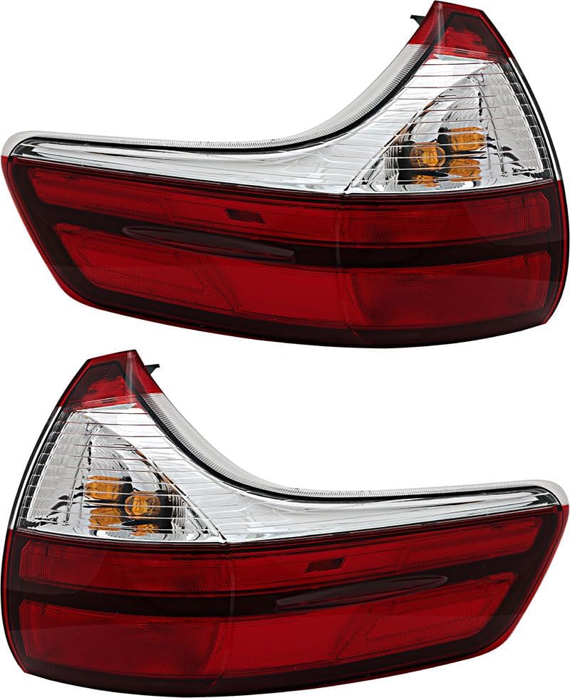 For Toyota Sienna Base/L/LE/Limited/XLE Tail Lights Lamps Set 2015 2016 2017 2018 2019 2020 Driver and Passenger Side