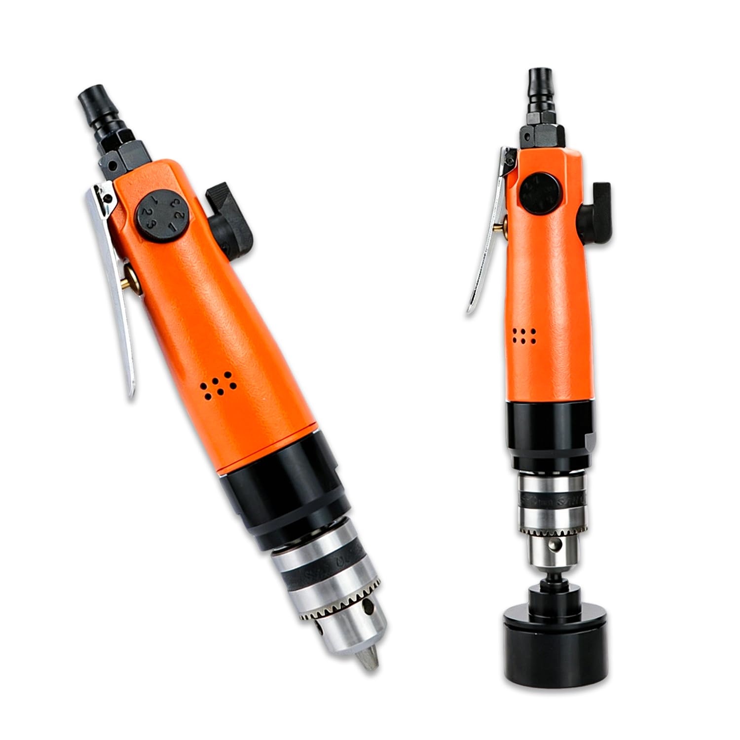 WTRYRN 6-Head Pneumatic Bottle Capper, Portable Air Cap Tightener with 2500 RPM Max Speed, Handheld Tool for Small-Batch Beverage & Medicine Bottles