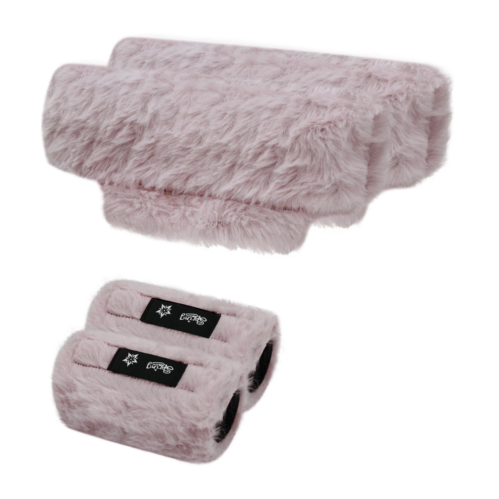 SPRING SEAON Crutches Padding Fuzzy Crutch Pads for Armpits and Hand Grips