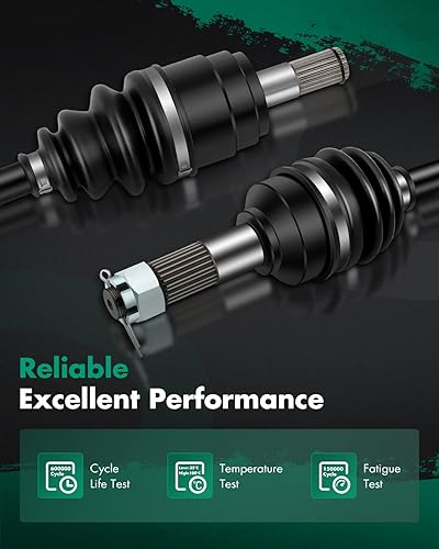 Vista 130 de SCITOO 1333081 1333947 Eje CV trasero izquierdo derecho para 2016-2020 para Polaris General 1000 2017-2020 para Polaris General 4 1000 2015-2018