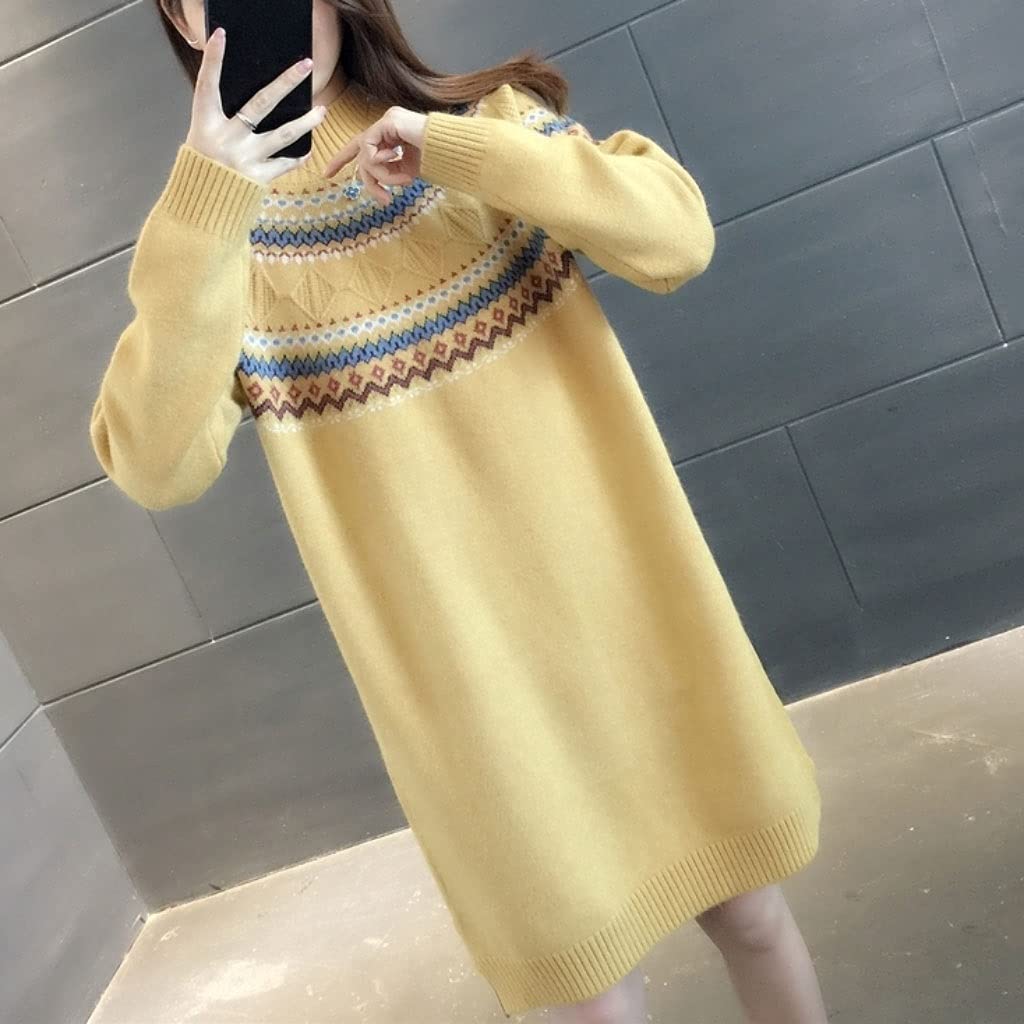 Long pull d'automne pour femme, idéal pour les sorties en ville