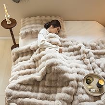 Large Fluffy Blanket, Fluffy Blanket, Soft to the Touch, Thick, Warm, Fluffy, Cute, Fluffy, Washable, Autumn and Winter, Cold Protection, Gift, Stylish