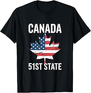 Canada 51st State Freedom Pride Flag T-Shirt