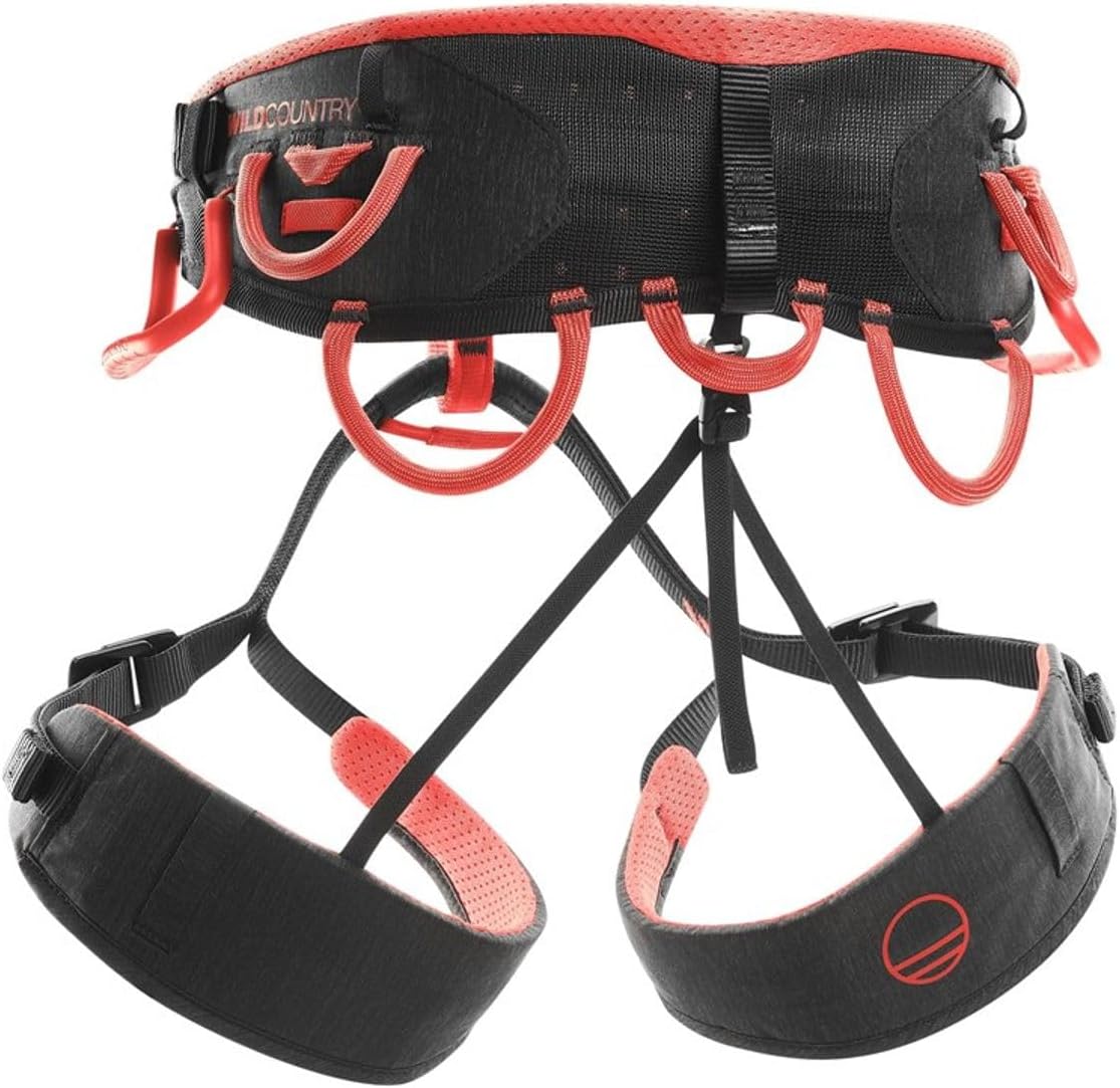 Wild Country Syncro Men’s Rock Climbing Harness - Adjustable, Durable Harness for Multi-Pitch & Big Wall Climbing