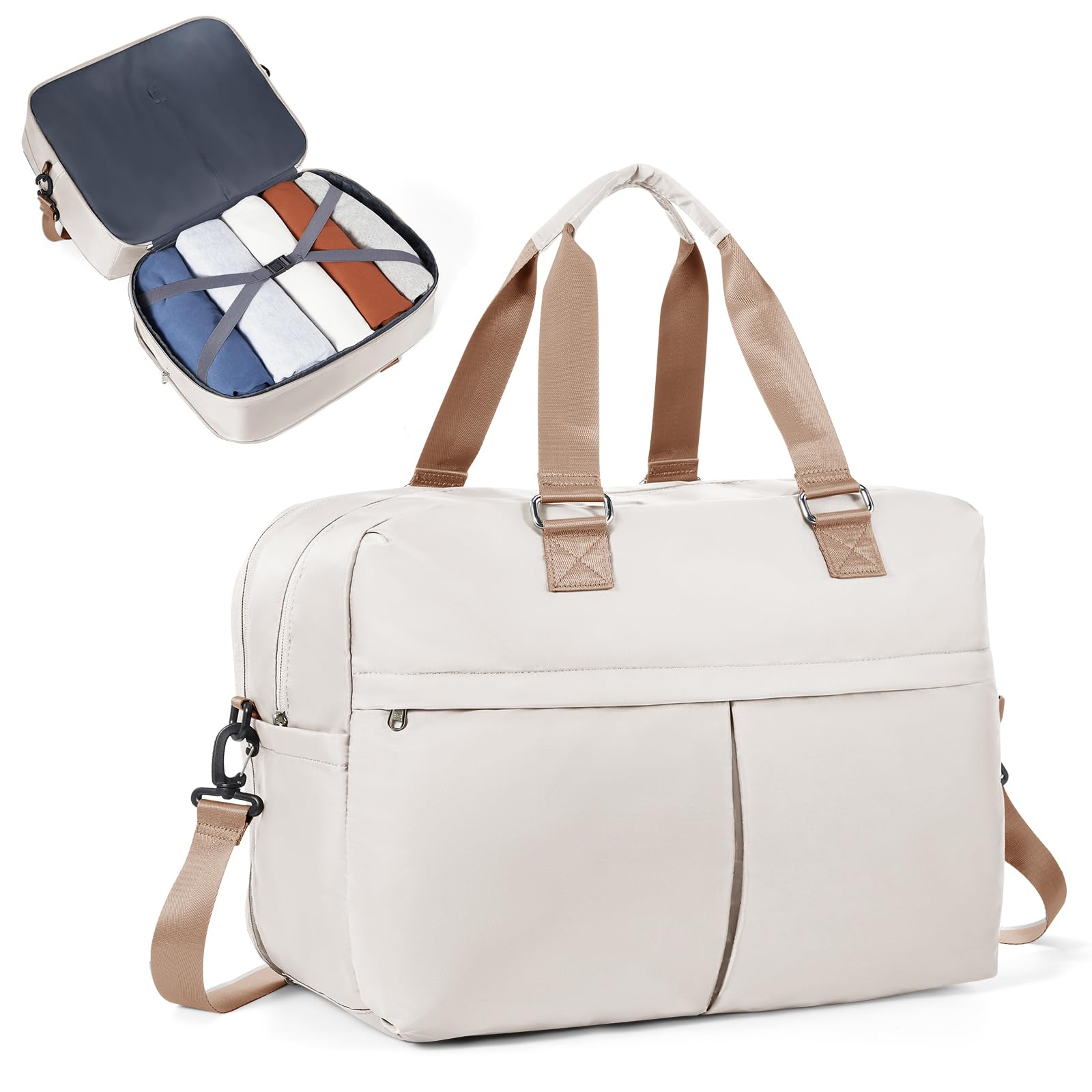 Bagage à main léger et extensible pour voyage de weekend