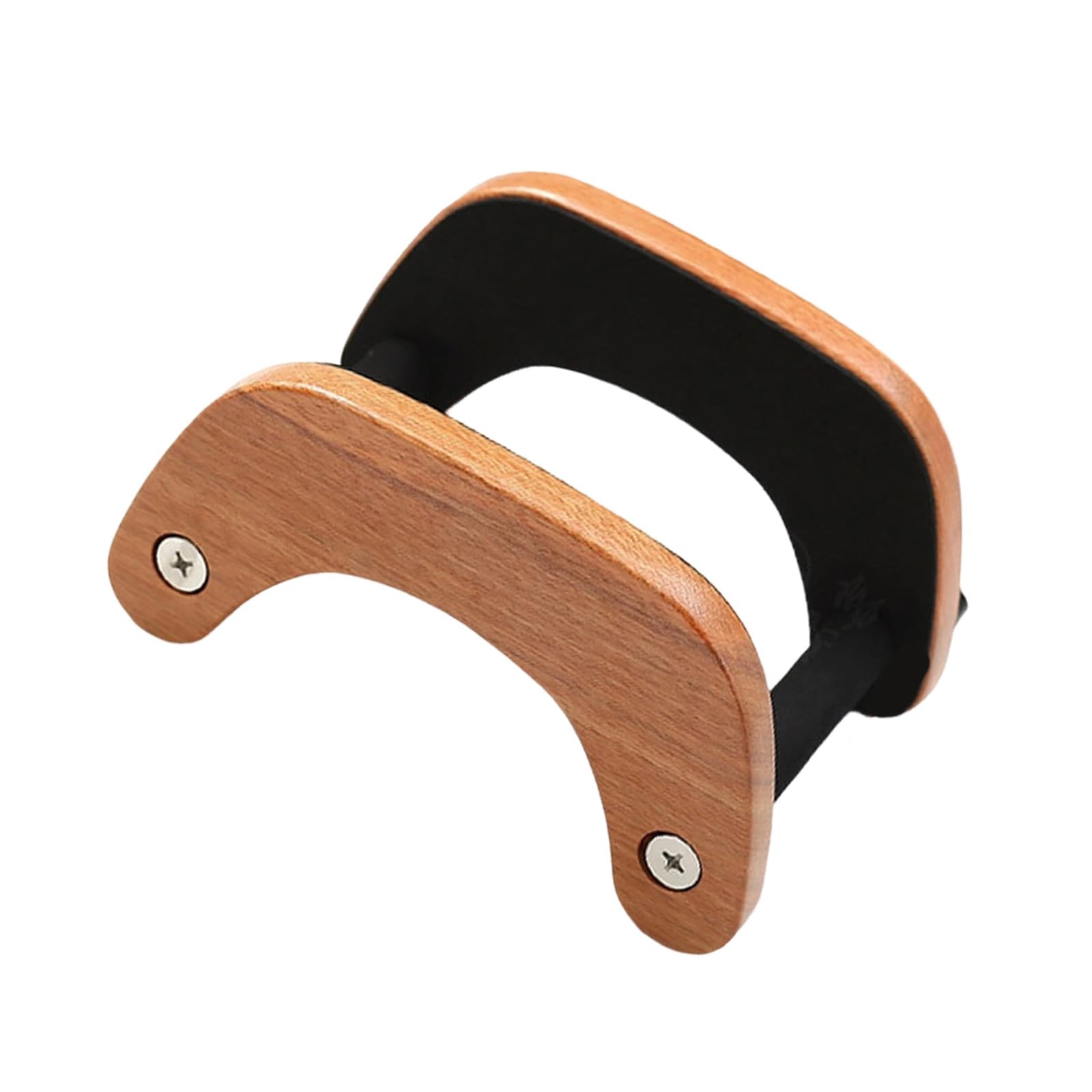 Kfwfuaee Handcrafted Wooden Guitar Holder Stylish Portable Acoustic Stand Storage Rack for Musicians Sturdy Stand