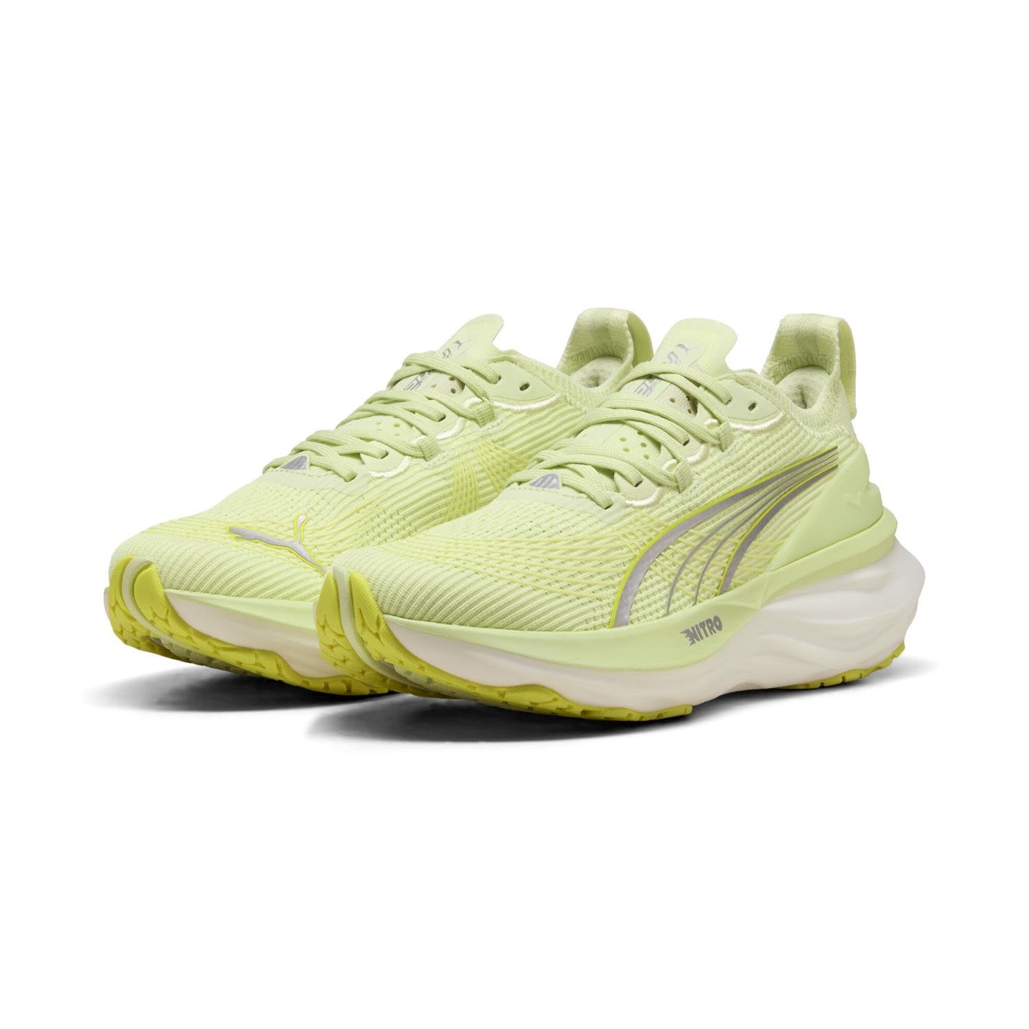 PUMA Foreverrun Nitro 2 Laufschuhe Stabilitätsschuh Damen grün - Apple Spritz-lux Lime 40,5