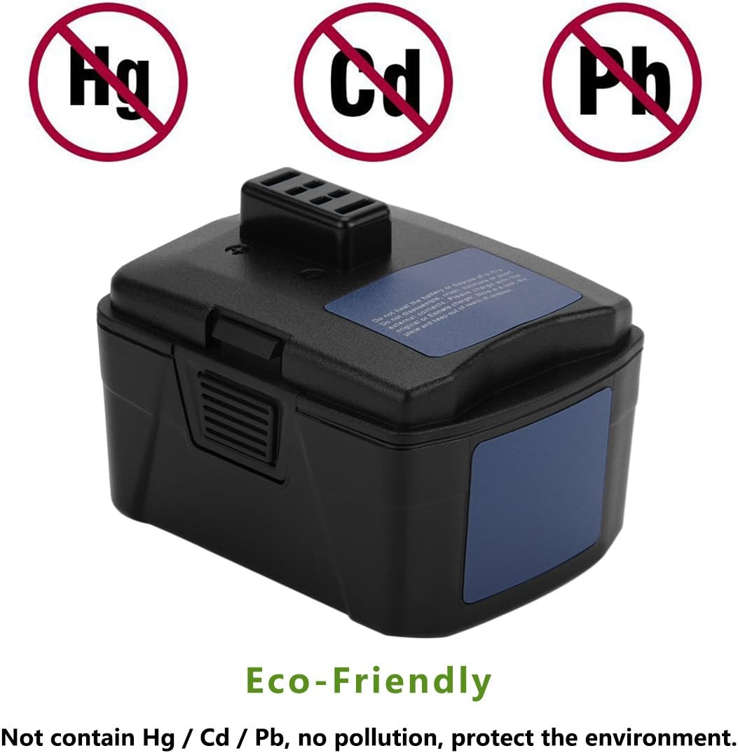 Exmate 5000mAh 12V Battery Compatible with RYOBI CB120L CB121L BPL-1220 130503001 130503005 Power Tools (NOT for CB120N)