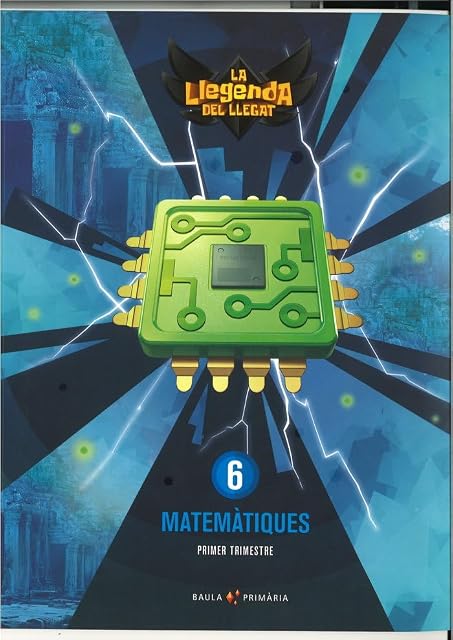 Portada de Matemàtiques 6è primària LA La Llegenda del Llegat