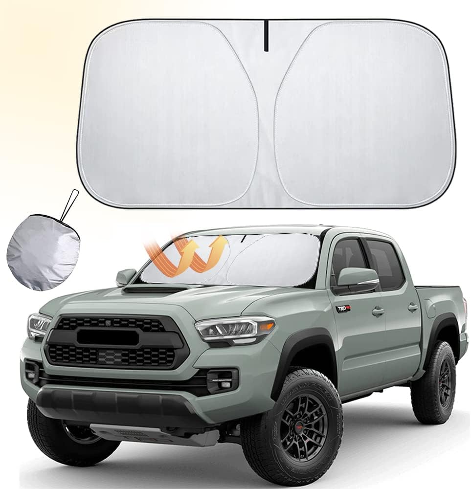 Parasole Per Parabrezza Auto Pieghevole - Protezione UV, Universale, Dimensioni 145x65 Cm - Foto 6