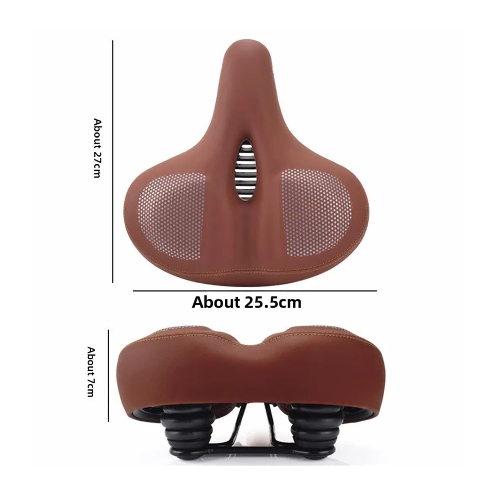 Générique Selle de vélo Grand Format, Rembourrage Extra Souple