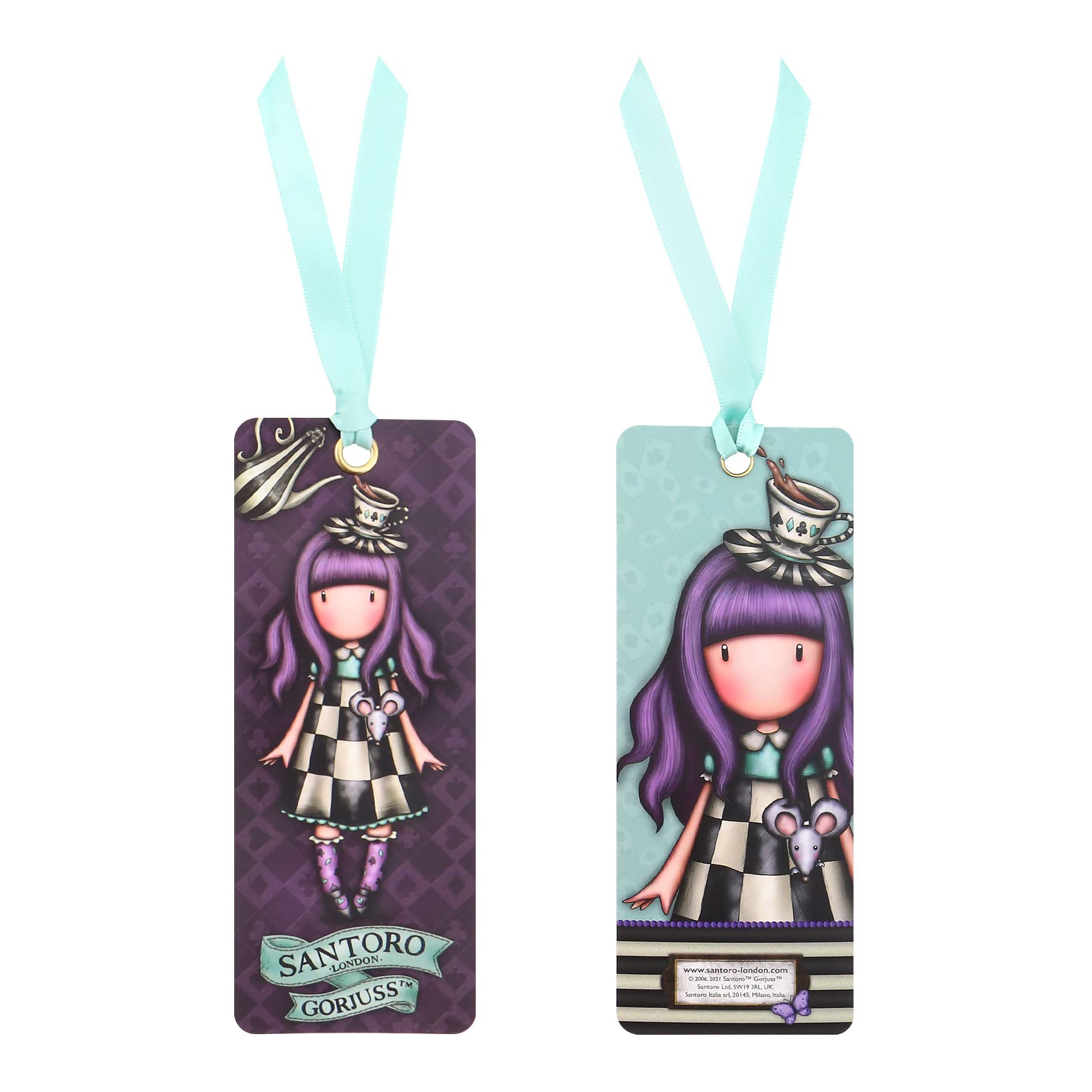 SANTOROSantoro Gorjuss - Bookmark - A Little More Tea