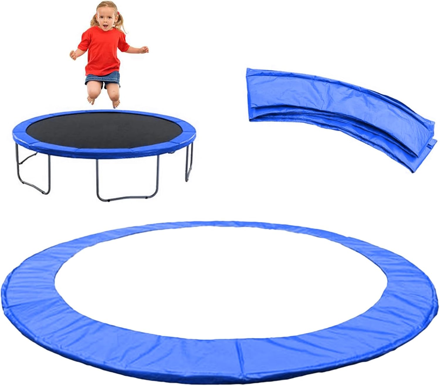 Replacement Trampoline Mat | Jumping Mat Protection | Safety Waterproof Protective Cover for Round Frames Added Security Weather Damage Improved Comfort Extend The Lifespan Gym Home