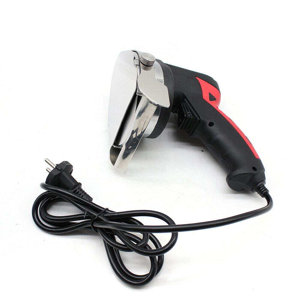 Couteau Kebab 80W, couteau Doner électrique en acier inoxydable, couteau Doner Kebab de lindustrie alimentaire, couteau électrique Gyro Slicer Kebab pour couper la viande