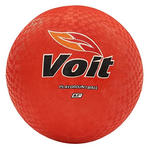 Voit Playground Ball, 8 1/2-Inch, Red