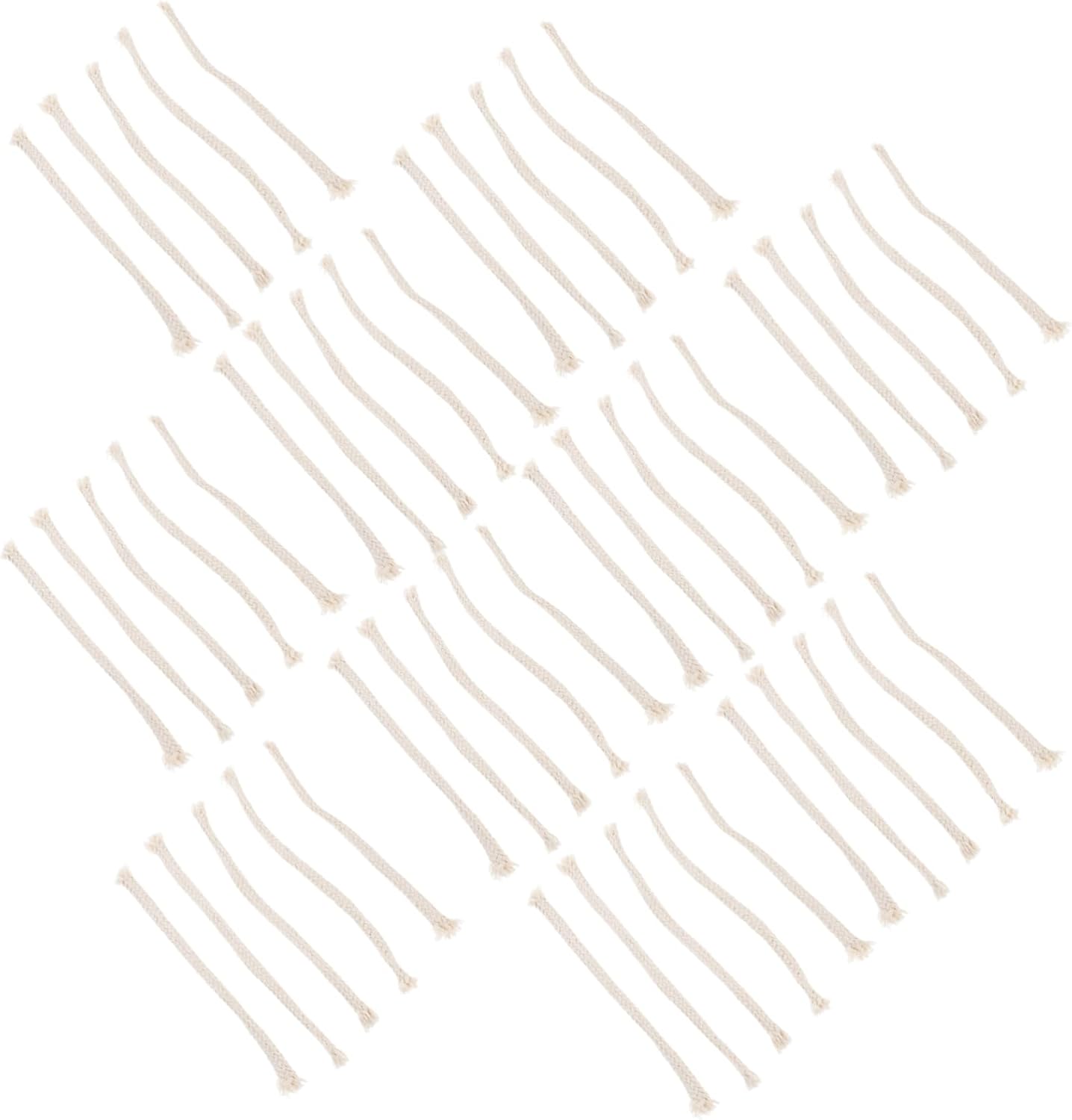 50pcs Quality Cotton Wicks for Candle Making Oil Lamps Long Lab Alcohol Burner Wick