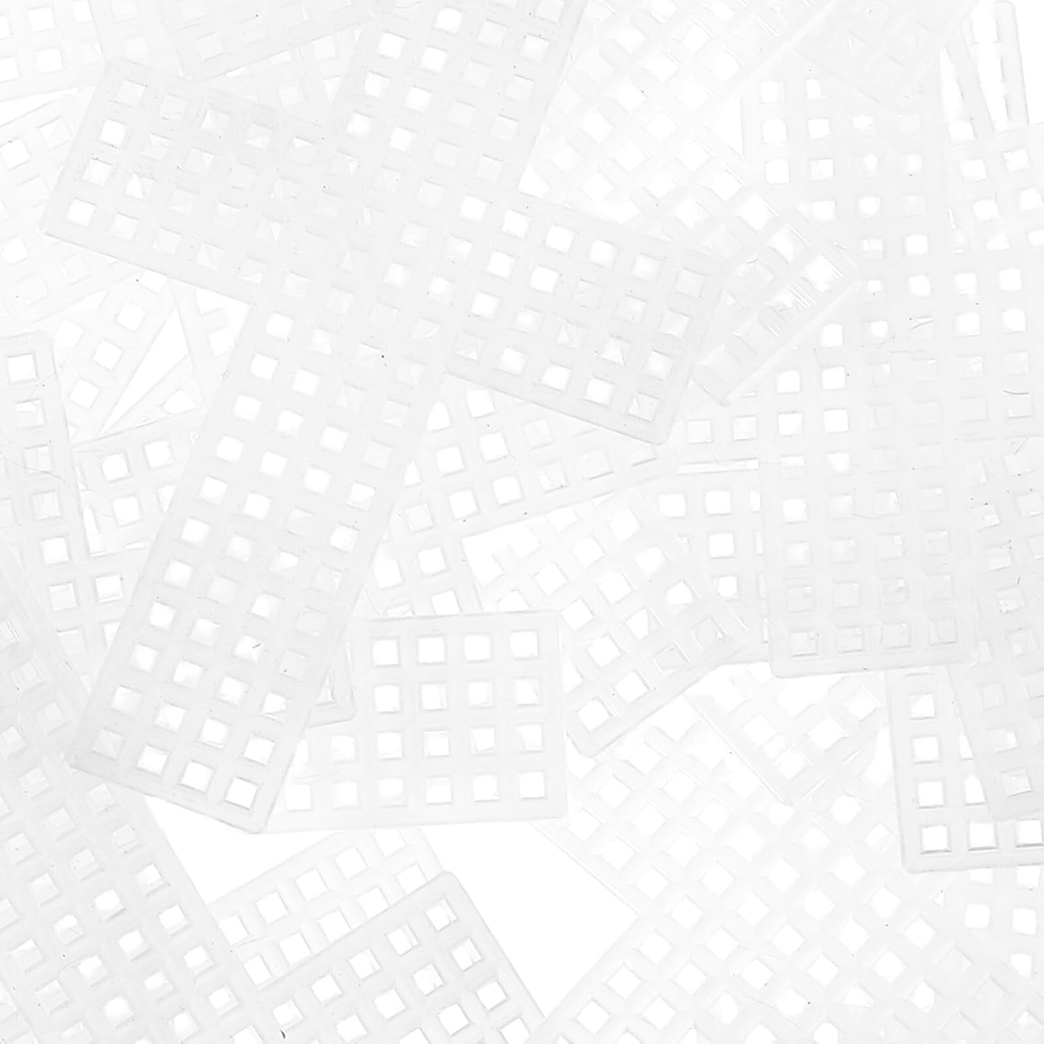 FUOYLOO Plastic Mesh Sheets Cross Shape Innovative Grid for Boys and Weaving Supplies for DIY Craft Embroidery Cross Stitch Shape Combinations for Unique Designs