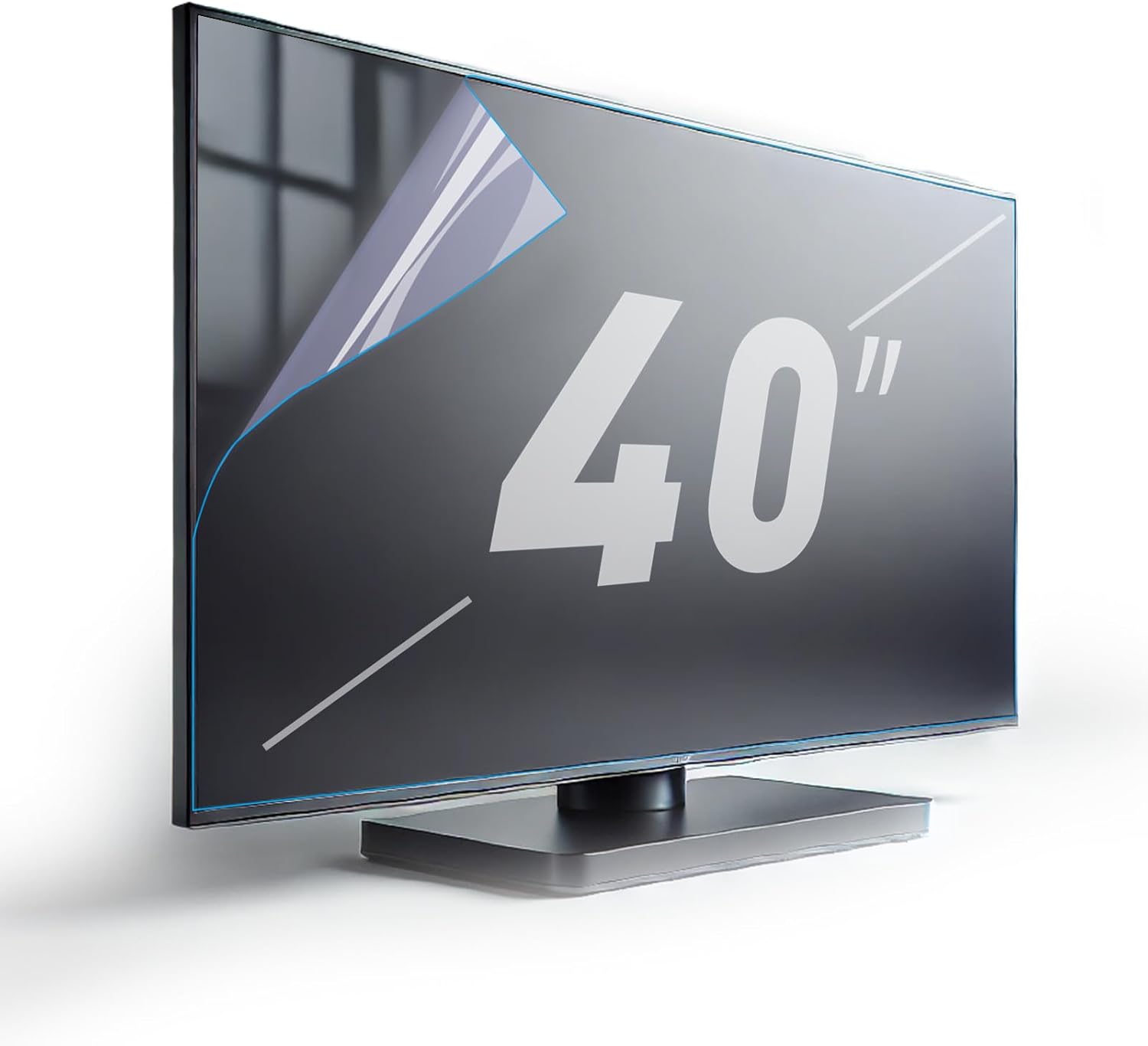 40 Inch Anti Glare TV Screen Protector Anti Glare for TV Blue Light Filter Matte Finish for Glare Reduction, Reflection Control, and Optimising glare on TV screens (40 inch 886mm*498mm)