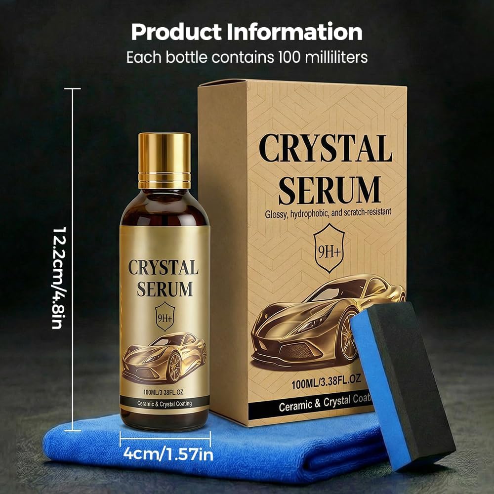 Amazon.com: PTZ Crystal Serum 100ml - 9H Graphene Ceramic Coating