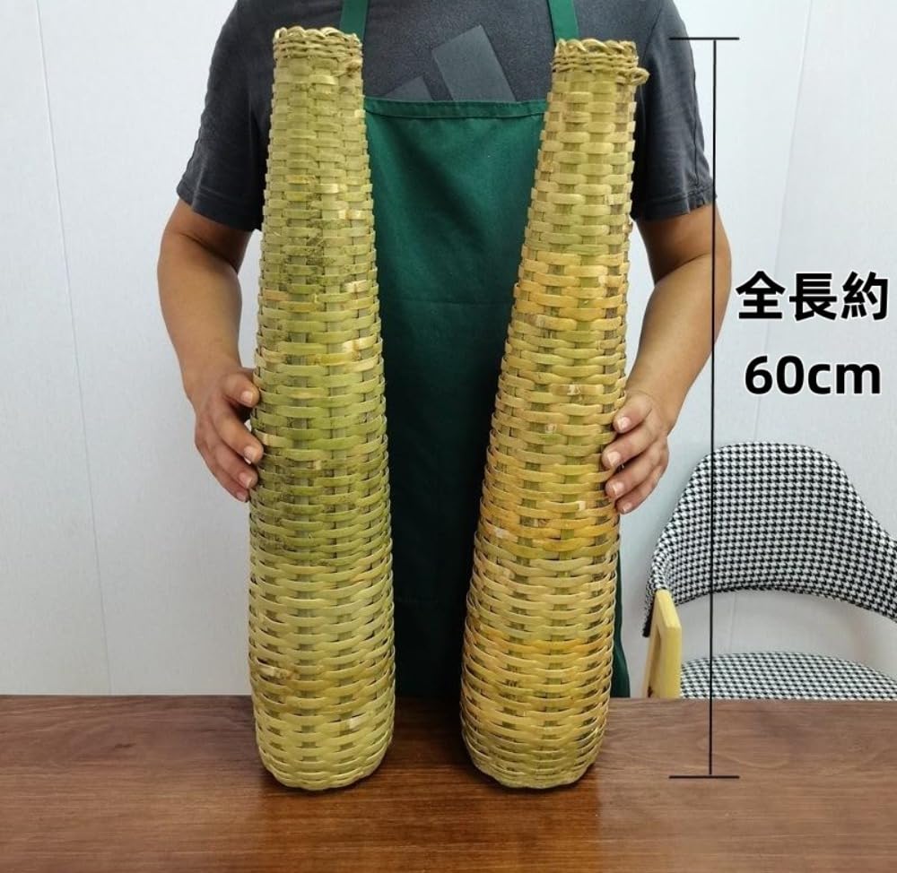 Amazon | うなぎ筒 ウナギ筒 籠 竹製 魚籠 仕掛けアウトドア 天然素材