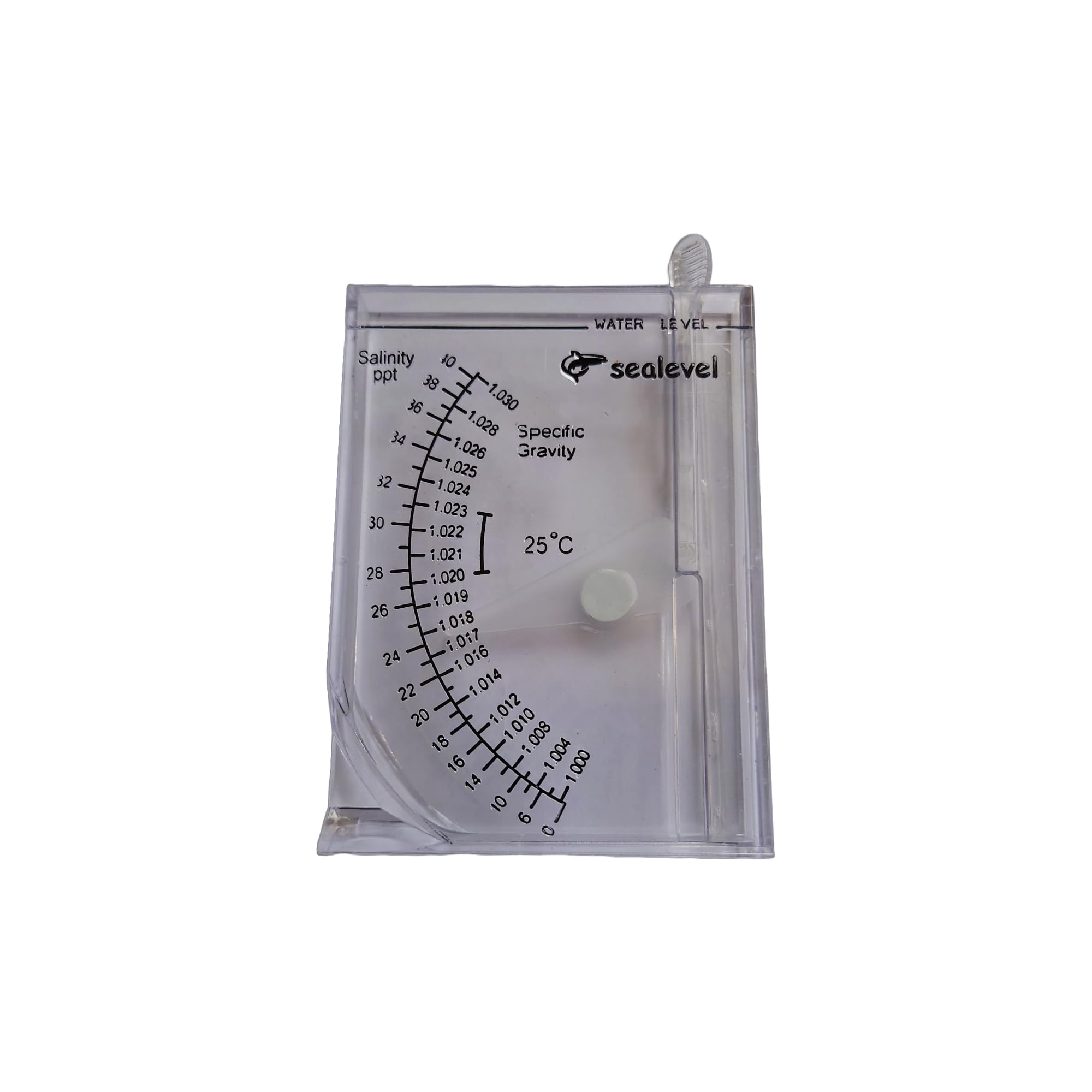 Hydrometer Salzgehalt Tester für Aquarium Meerwasser Fisch Tank Salzwasser