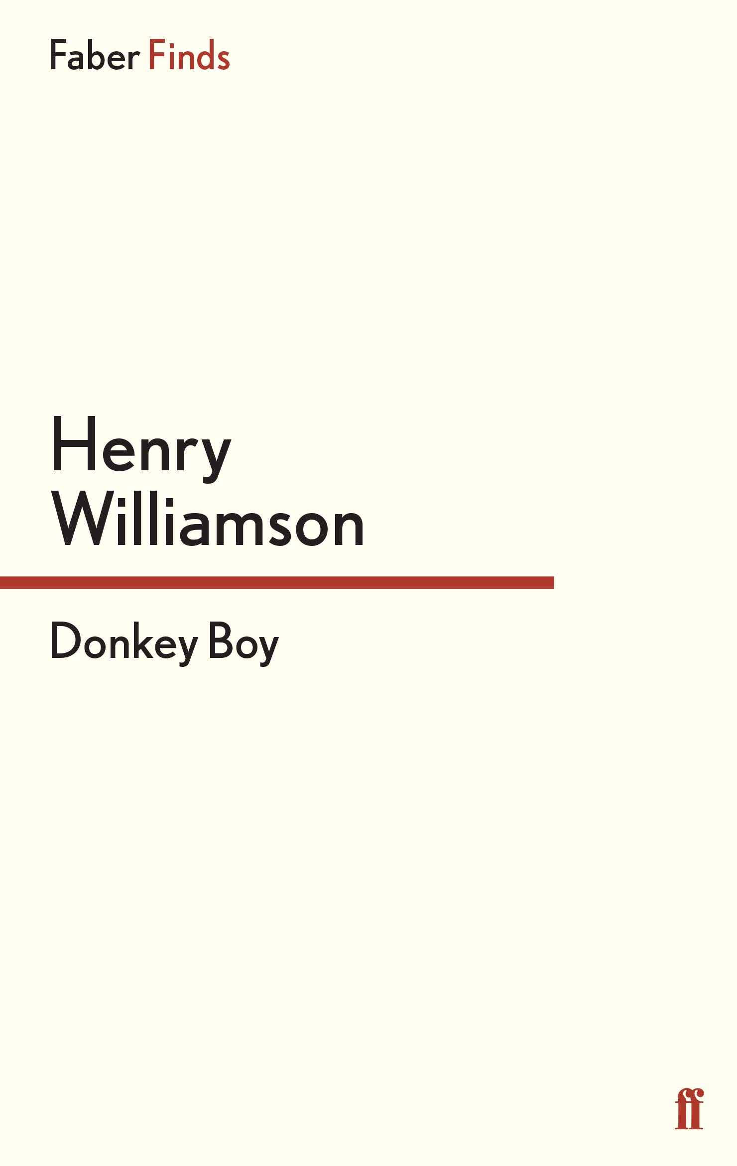 Donkey Boy (A Chronicle of Ancient Sunlight)