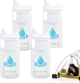 尿バッグ - 持ち運び可能な漏れ防止排尿補助具 - 700ml 車用尿器 旅行用尿バッグ | 車 旅行 キャンプ ハイキング アウトドア 自宅 妊婦 男性 対応