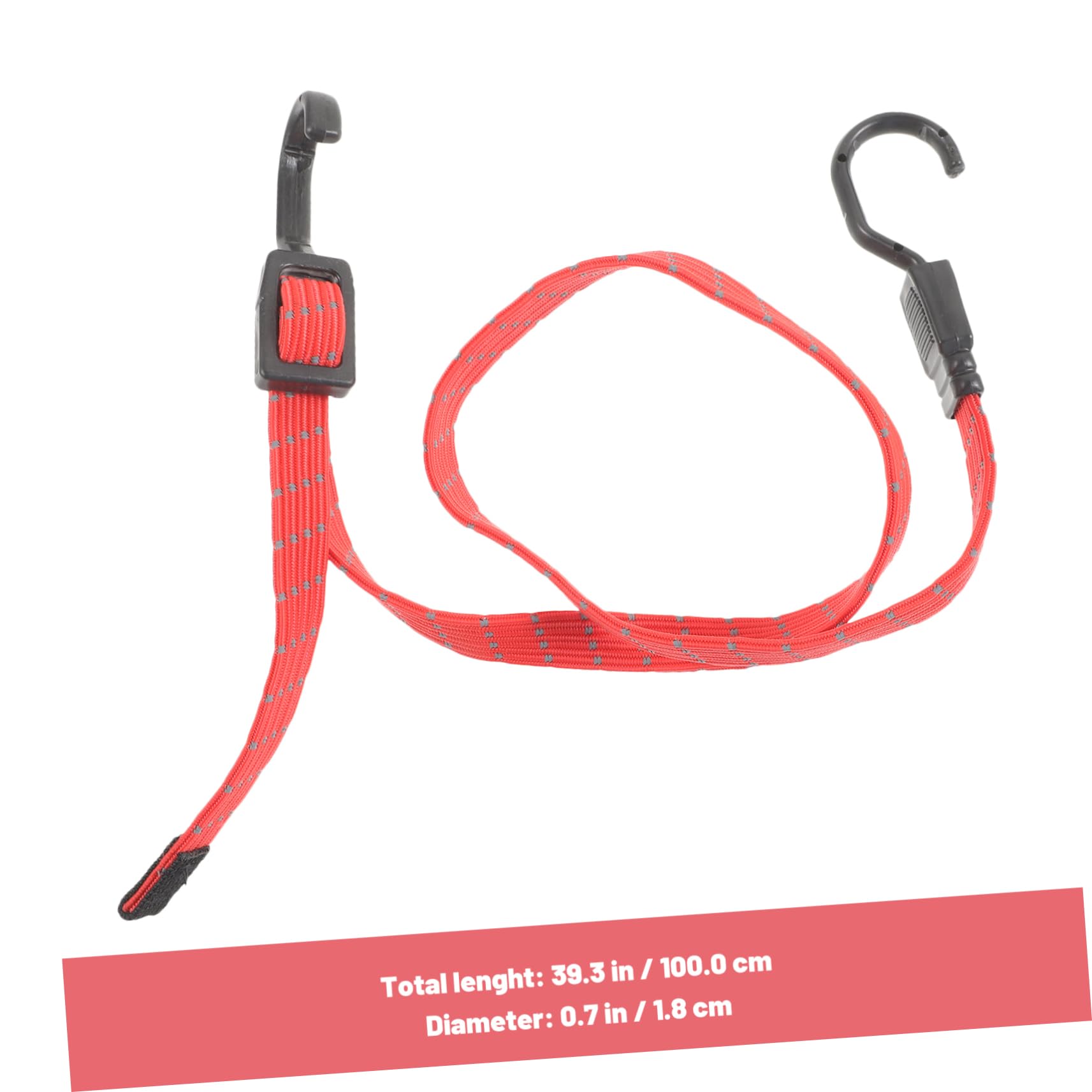 Balacoo Elastic Bungee Cords Clips for Luggage Heavy Duty Fixing Ropes Bike Cargo Straps