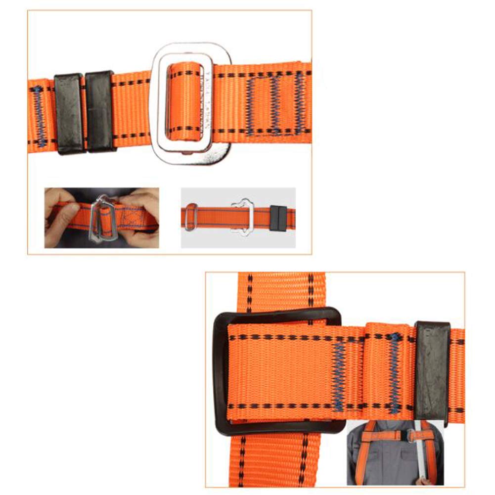 Imbracature di Sicurezza, Imbragature Imbracatura Anticaduta, Imbrago Arrampicata Elettricista Tetto Tools Ponteggio per Edilizia Arrampicata Lavorare in quota, Costruzione di energia elettrica