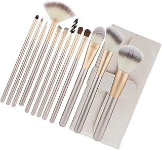NOLITOY 1set Rice White Makeup Brush Eyebrows...