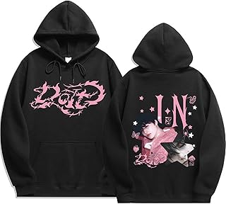 [TGXWKB] コンサート応援服 パーカー 長袖 プルオーバー Cosplay ファッション ゆったり 男女兼用 カジュアル 個性 フード付き 上着 保温 春 秋 冬 日常着 プレゼント ペアルック 人気韓流グッズ