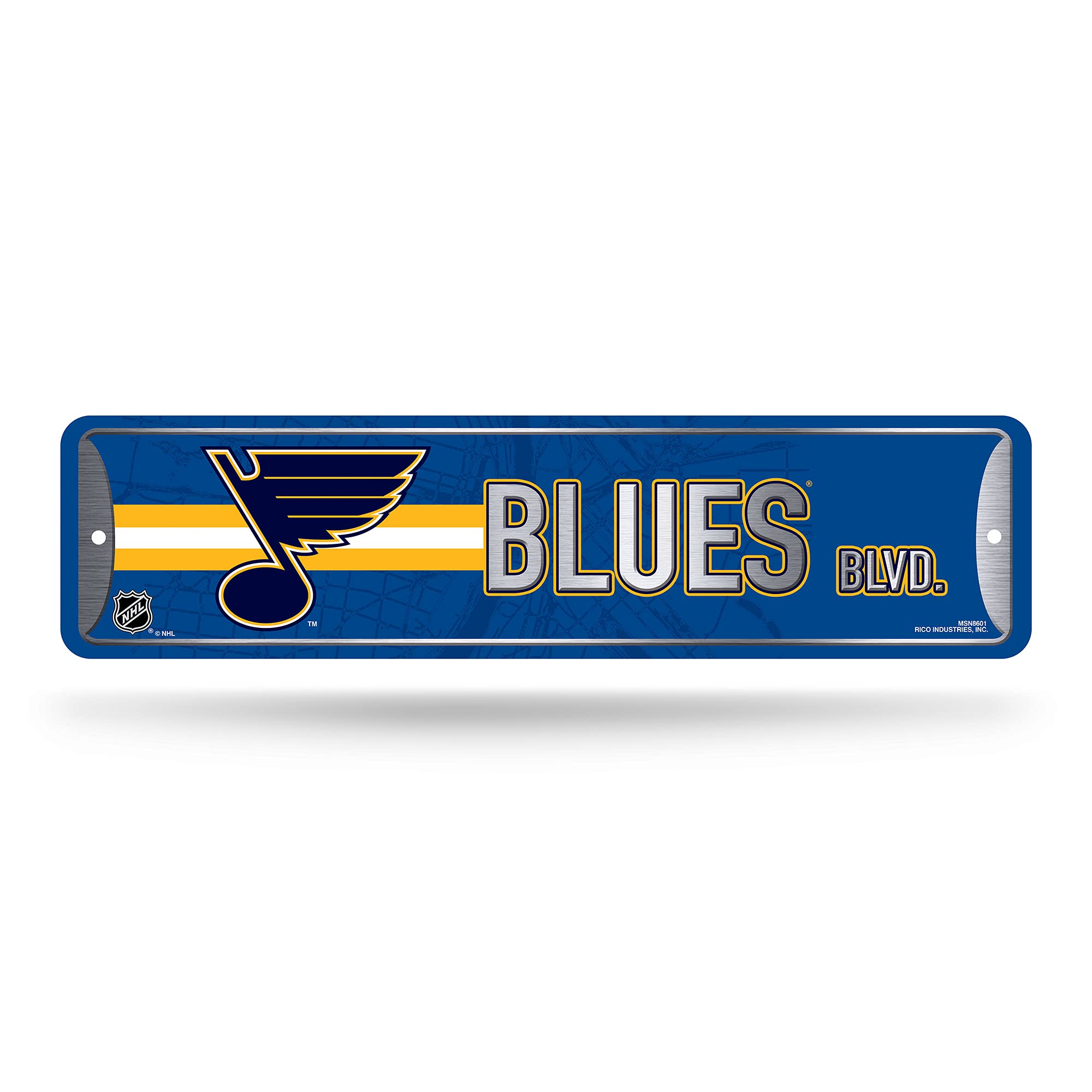 NHL Hockey Metal Street Sign