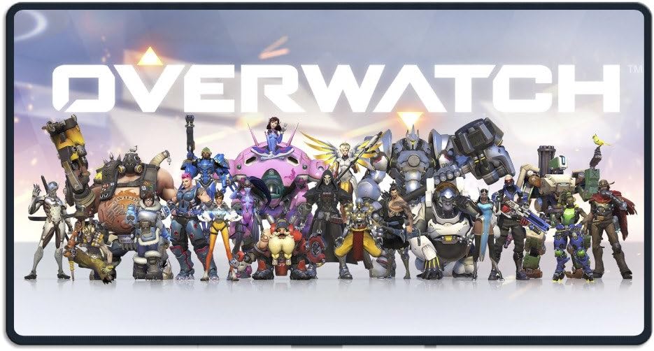 Overwatch Big Size Mouse Pad 15.729.5 Inch For Gaming/Working