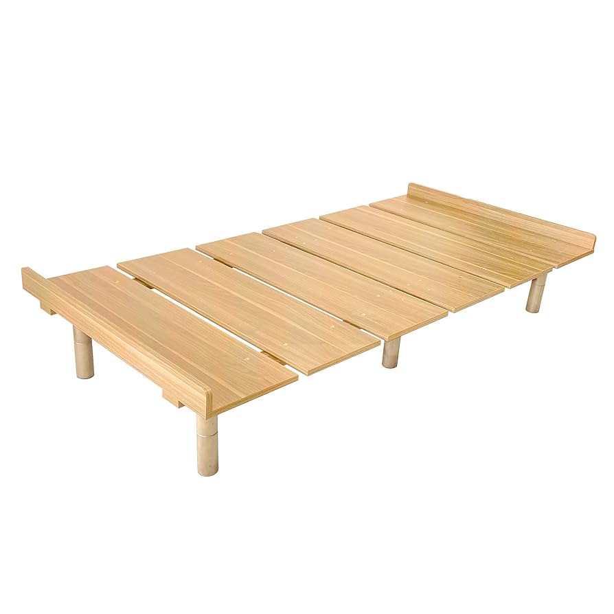 Amazon｜[ URBAN ] すのこ ベッド シングルサイズ (ナチュラル