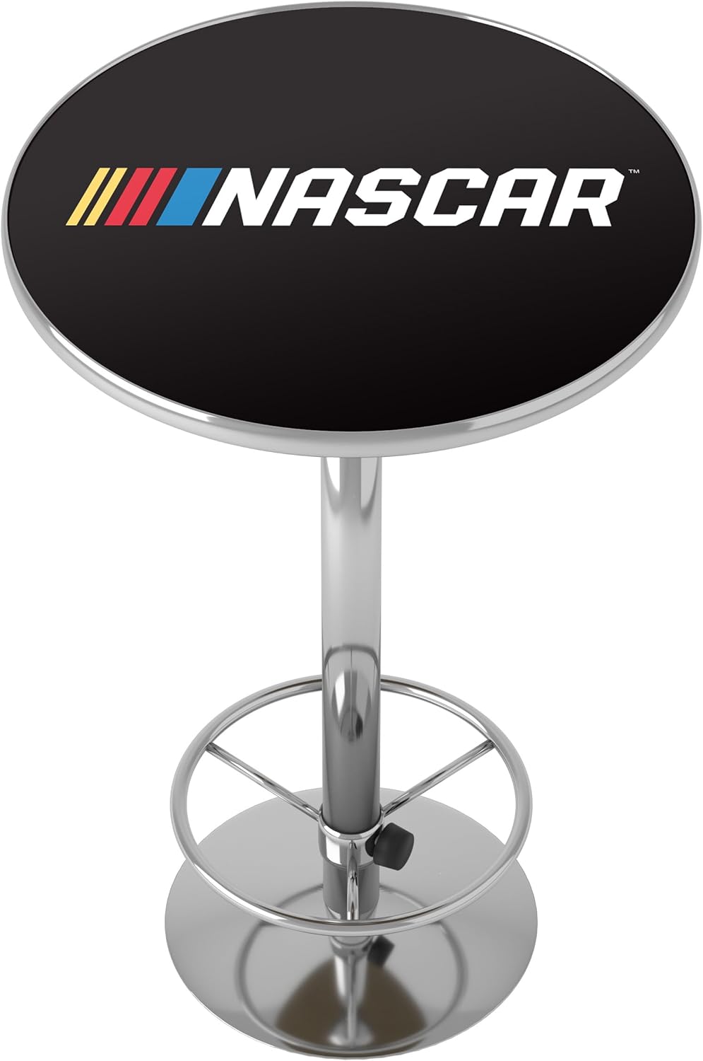 Amazon.com: Bar Table - NASCAR Logo Bar Height Table with Adjustable ...